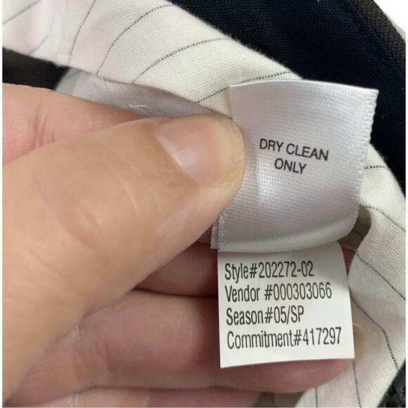 Banana Republic 100% Wool Straight Leg Dress Pants Mens 30x30 NWT $98 - Picture 7 of 10